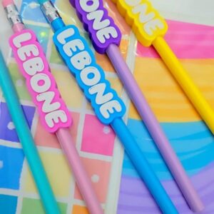 Personalised 3D Pencil & Name Topper Set